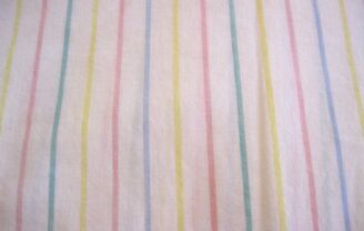 E & W Foxcroft Fine Muslin Pastel Stripe